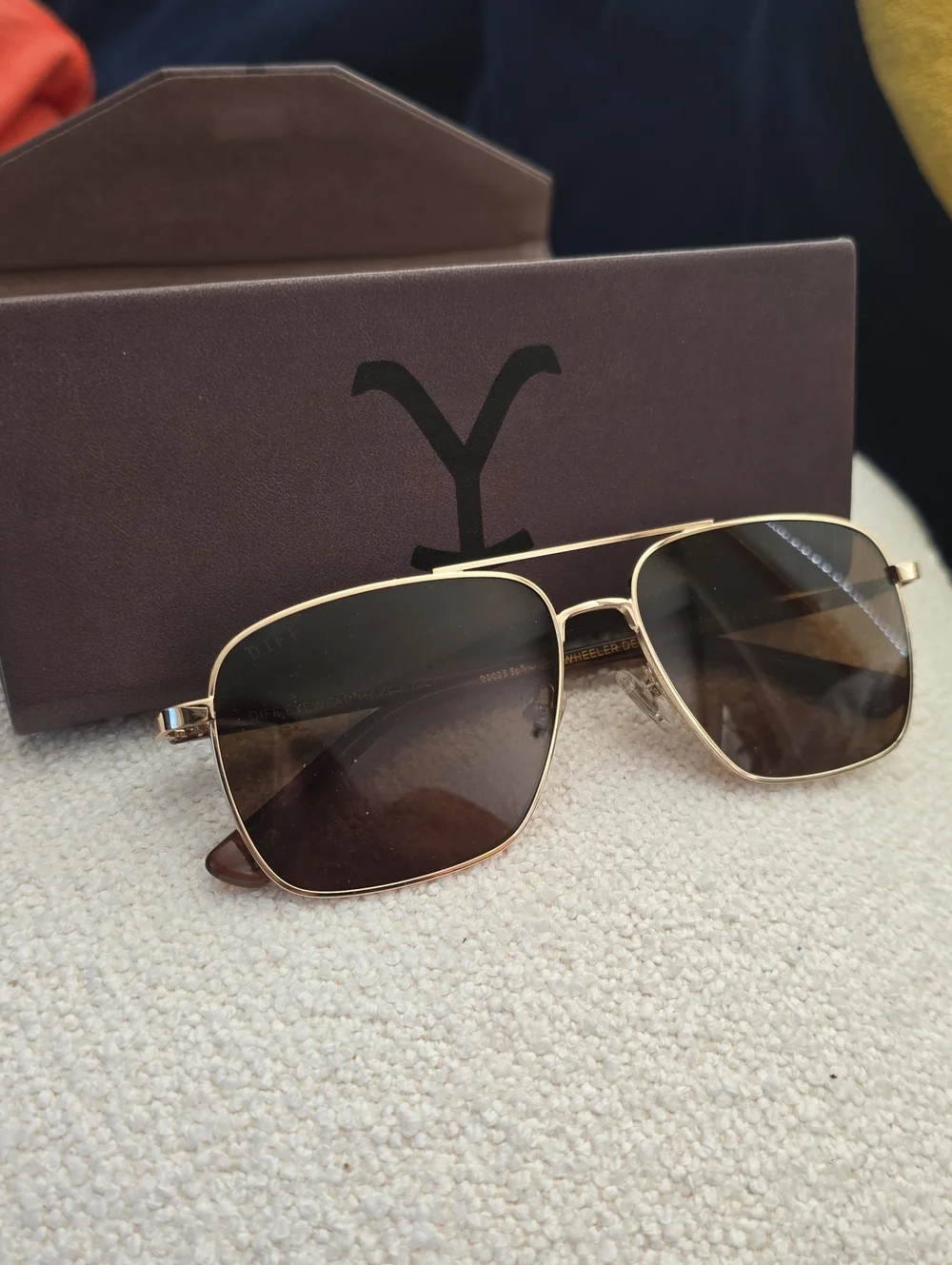 DIFF Eyewear X Yellowstone, Rip Wheeler Navigator Sunglasses, UNISEX,   MSRP$119